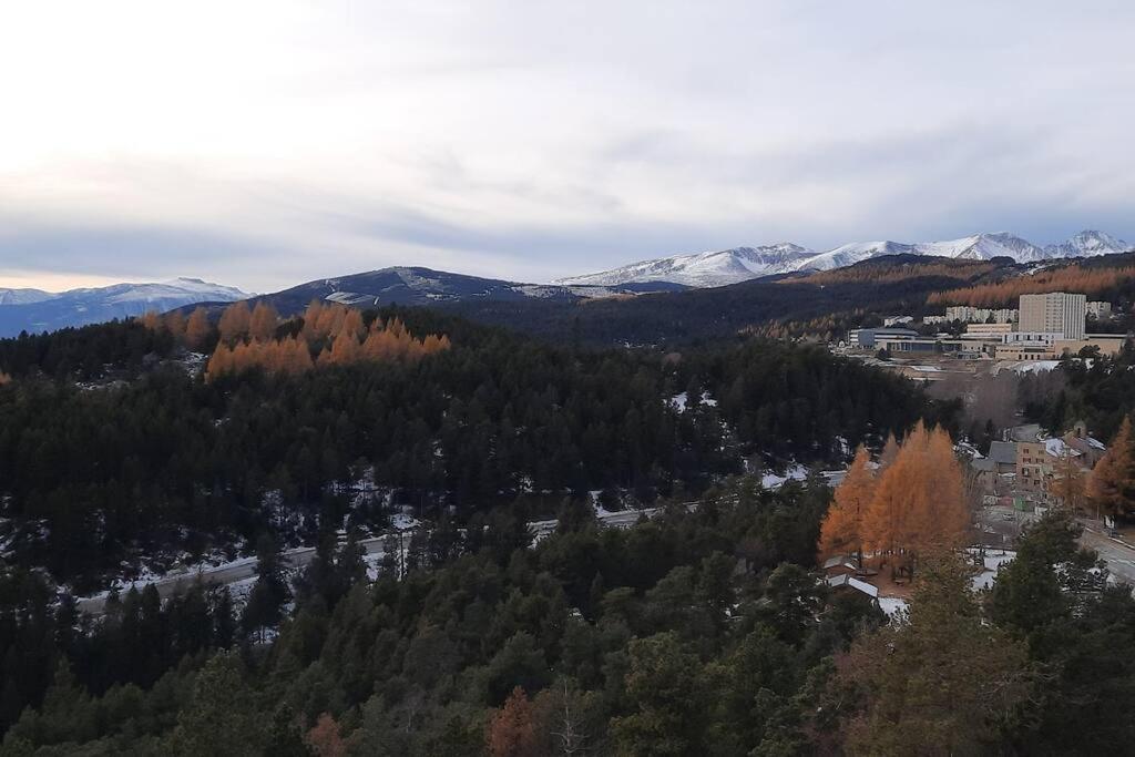 Joli F4 En Lisiere De Foret Font-Romeu-Odeillo-Via Exterior foto